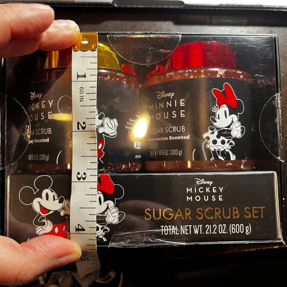 Disney Mickey and Minne Mouse Sugar‎ Scrub Set (new/kids/x)